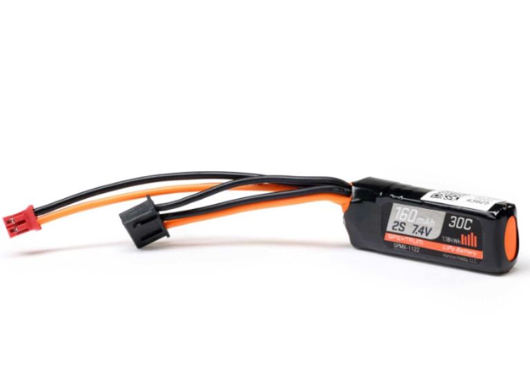 SCX30 LiPo 2s 7,4v 160mAh 30c connettore PH2.0