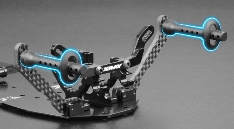 X4 X4F Supporto carrozzeria posteriore orizzontale rinforzata 2pz