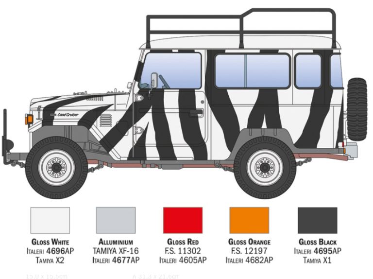 Toyota Land Cruiser Safari 1/24