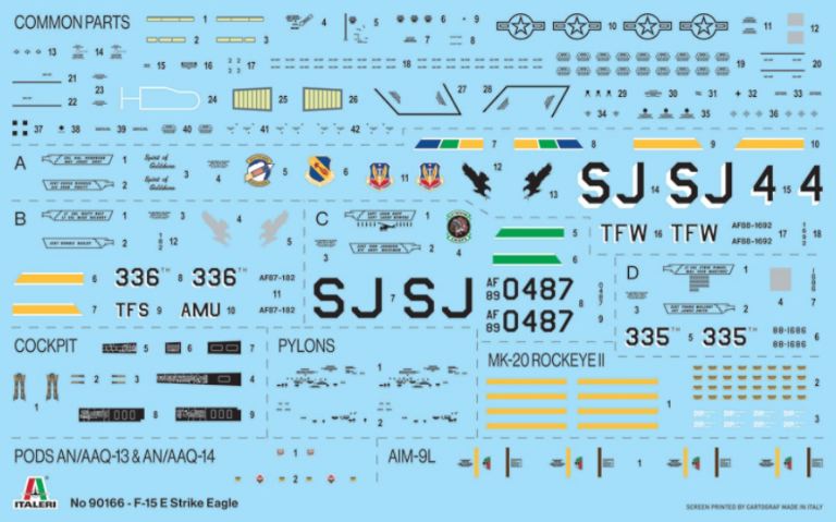 F15-E Strike Eagle 1/72 F15E