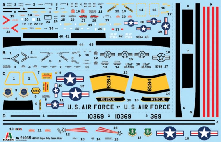 HH-53C Super Jolly Green Giant 1/48 HH53C