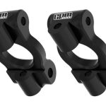 Micro-B/T Porta fuselli neri in ergal anteriori Blocchi Caster