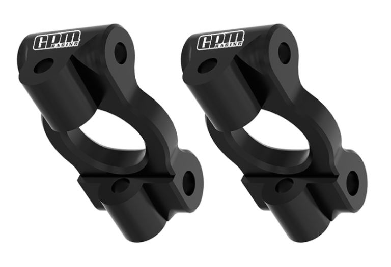 Micro-B/T Porta fuselli neri in ergal anteriori Blocchi Caster – PROMLMB019BK