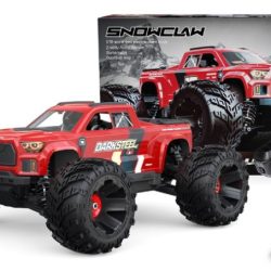 Snowclaw Monster Truck rosso Brushless 1/16 velocità 65km/h