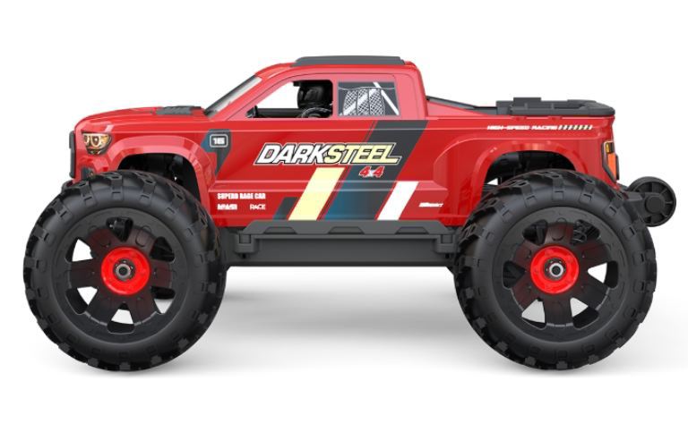 Snowclaw Monster Truck rosso Brushless 1/16 velocità 65km/h
