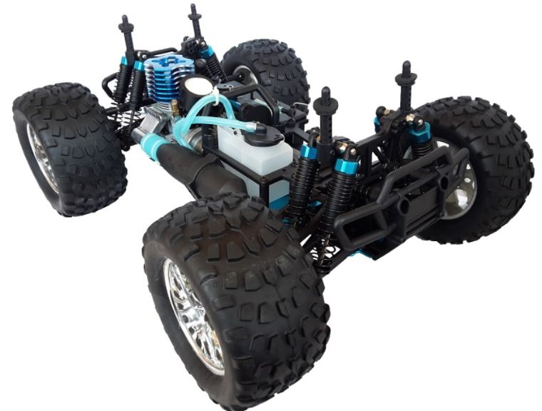 Himoto Viper Monster Truck a scoppio 1/10 4wd con radio e motore 3cc