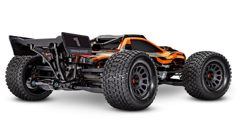 Traxxas XRT arancio X-Truck 8s scala 1/7 10,8kg quasi 100km/h