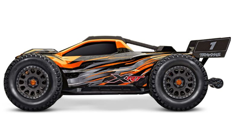 Traxxas XRT arancio X-Truck 8s scala 1/7 10,8kg quasi 100km/h