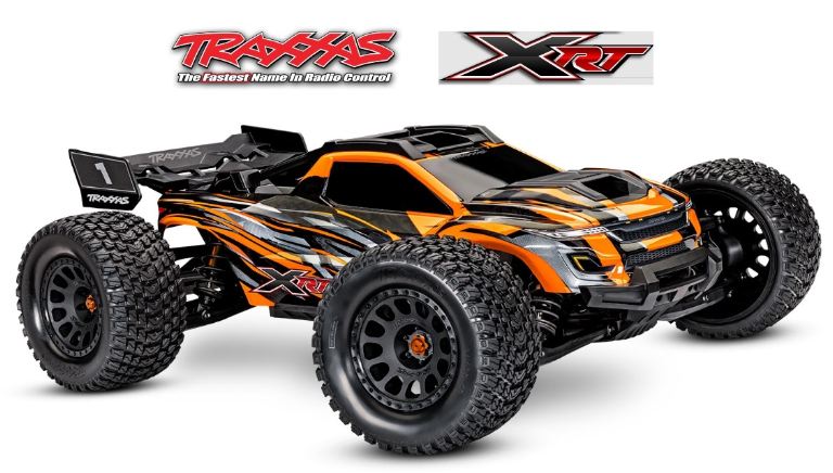 Traxxas XRT arancio X-Truck 8s scala 1/7 10,8kg quasi 100km/h