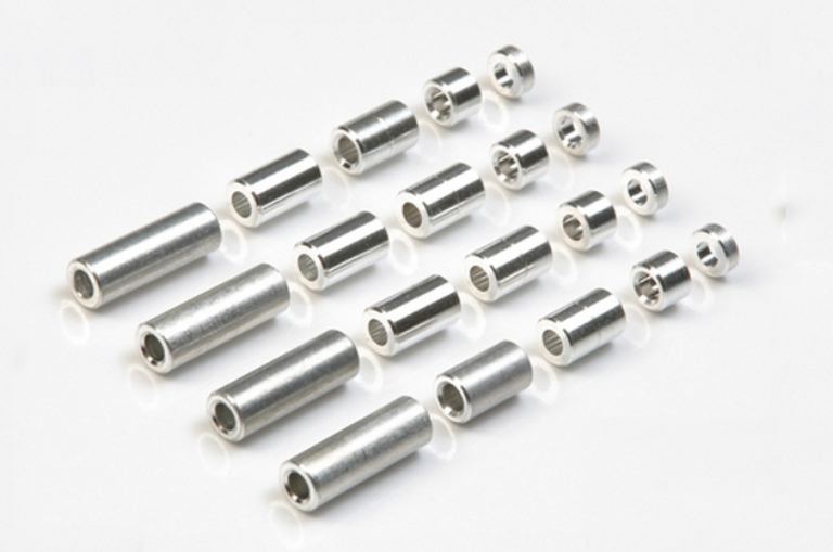 SET SPESSORI ALLUMINIO MINI4WD 20pz - TAM15473