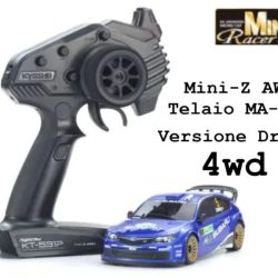 Subaru Impreza WRC 2008 Telaio MA-020 AWD drift Mini-Z 1/28 - KYO32642WR