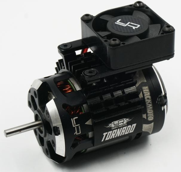 Dissipatore rosso per motori 540/550 con ventola Tornado da 30mm - GPEDYA-0653RD - immagine 3