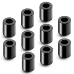 X4 spessori neri in alluminio 3x6x7,0mm 10pz - HUD303139-K