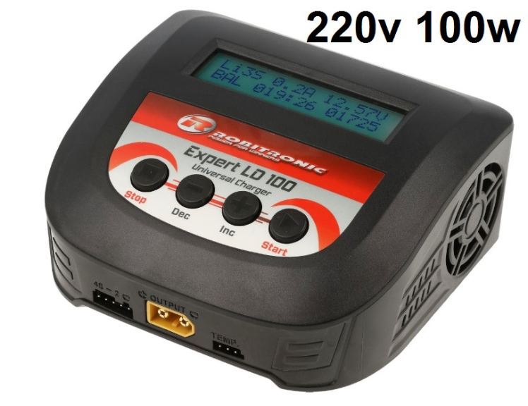 Caricabatterie Expert LD 100 LiPo 2-4s 10A 100W - RBT-R01013