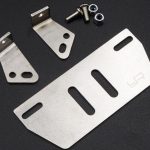 Piastre in acciaio TRX4 inferiori anteriori o posteriori parafanghi - GPEDTRX4-043