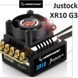 Justock G3S 60A XERUN XR10 Regolatore 1/10 Hobbywing - GPED30112005