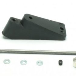 Dubro 375 Supporto carrello di coda per modelli classe 40 peso 6gr - PCH10147