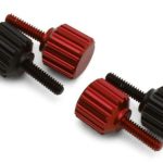 Micro-B/T Viti 1,4mm per fissaggio manuale 2 nere e 2 rosse - PROUPG-11024