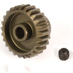 PIGNONE MODULO 48 CON 25 DENTI IN ALLUMINIO 7075 RINFORZATO - GPEDMG-48025