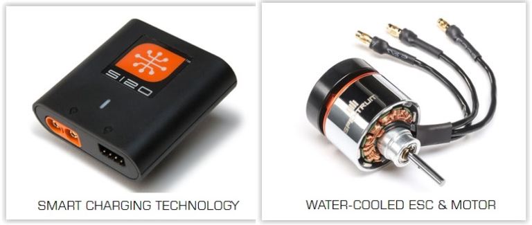 Recoil 2 18 Brushless bianco Heatwave 454mm auto raddrizzante - HORPRB08053T2 - immagine 10