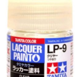 LP-9 CLEAR trasparente lucido 1pz bottiglietta colore a smalto - TAM82109-1PZ
