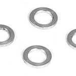 SPESSORE 3,2x4,8x0,5mm      X1 4pz IN ALLUMINIO - HUD372290