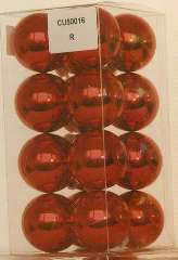 SFERE PLASTICA 50mm ROSSE 16pz - YSCU5016R