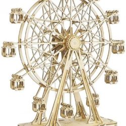 Carillon ruota panoramica (kit in legno tagliato al laser) - PCHC1959