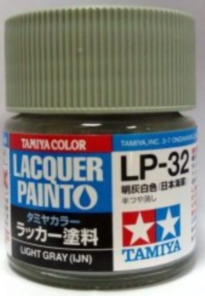 LP-32 LIGHT GRAY (IJN) 6pz bottiglietta colore a smalto - TAM82132