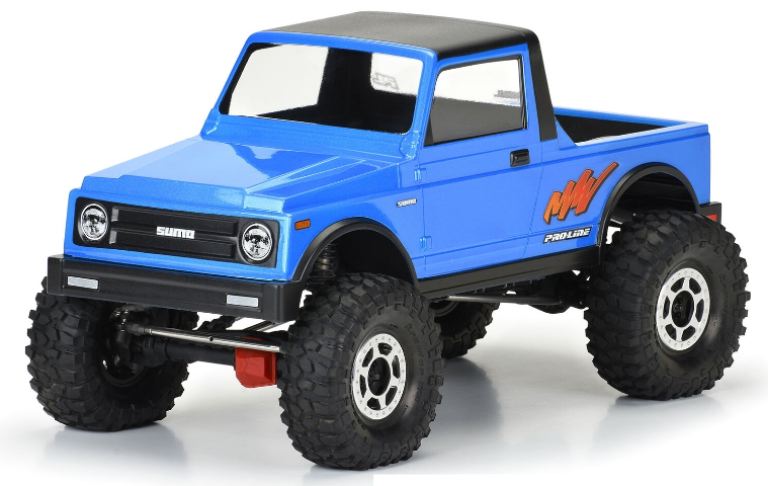 Carrozzeria Sumo L 313mm 1/10 trasparente Suzuki Samurai - PRO3609-00