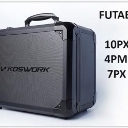 Valigia Alu V2 Futaba 10PX-4PM-7PX Koswork Mini Black - KYOK32302-10P