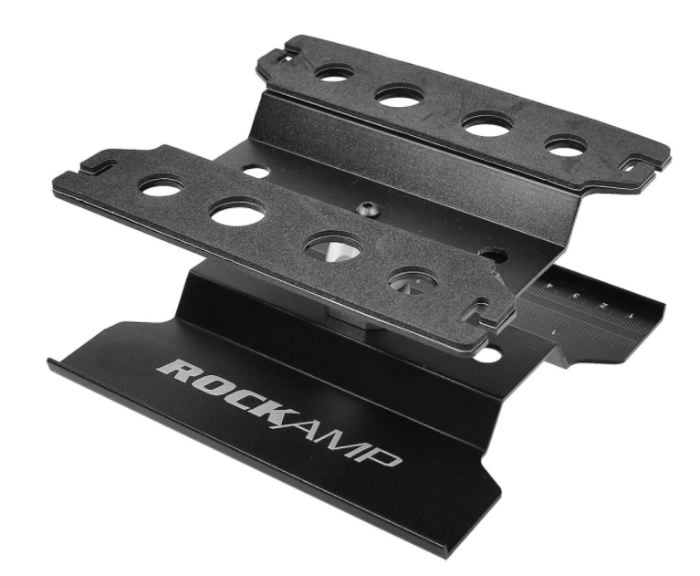 Supporto nero per auto alto 60mm regolabile in altezza - RBT-RA50388B