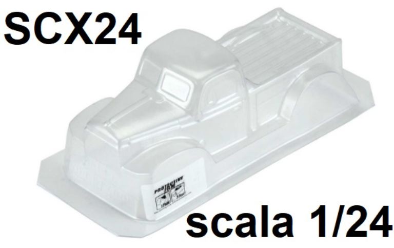 Carrozzeria Dodge Power Wagon 1946 1/24 per Axial SCX24 - PRO3565-00