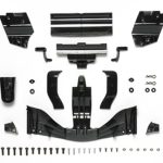 SET ALETTONI NERI PER F1 2017 1/10 - TAM51604