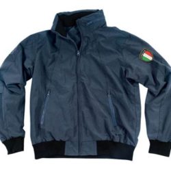 GIACCA BOMBER BLU        MEDIA VINTAGE TANGO - VST1169B-M