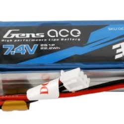 LiPo RX/TX 7,4v 3000mAh BEC ideale per Fr Sky Taranis X9D 2019 plus - GENA30002STXJ