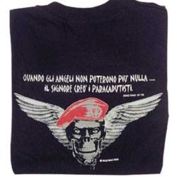 FELPA CON CAPPUCCIO NERA SMALL ANGELI PARA' - MADA0125-BK-S