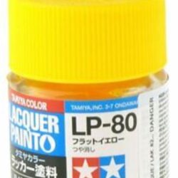 Lp-80 Flat Yellow 6pz colore Laquer LP80 - TAM82180