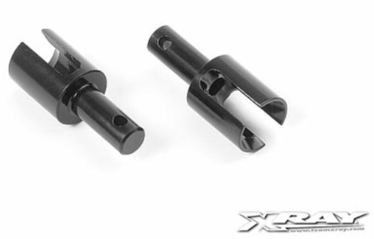 X4 Bicchierini differenziale posteriore in acciaio7075 T6 2pz anche T4 - HUD304970