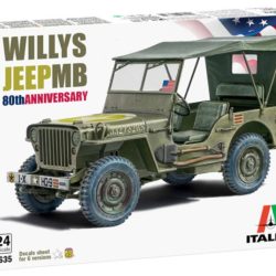 Willys Jeep MB 80th Year Anniversary 1/24 - ITA3635