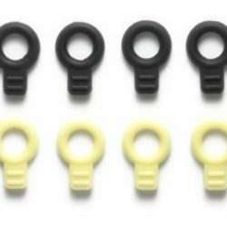 Fermi Carrozzeria In Gomma Neri/Gialli Mini4wd - TAM95492