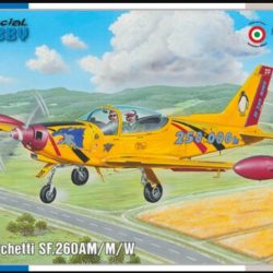 SIAI Marchetti SF-260AM M/W 1/48 SF260 70ø Stormo AM Latina 2009 - NOC-MPSH48207