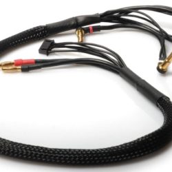 499100 Cavo per caricare 2 pacchi LiPo Hardcase 2S da 4/5mm - GPLRP65808