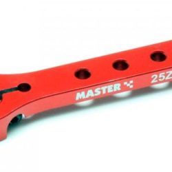 Squadretta servo monobraccio lungo 45mm 25T Futaba SRT in alluminio ross - PCHC9350