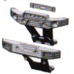 MTX Monster Paraurti anteriore e posteriore - RADBB24015