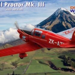 Dora Wings Percival Proctor Mk.III 1/72 civil service - HERDW72017