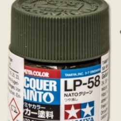 LP-58 NATO GREEN  6pz bottiglietta colore a smalto - TAM82158