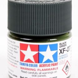 Colore acrilico XF-27 Black Green 1pz da 10ml opaco - TAM81727-1PZ