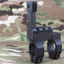 TACCA DI MIRA IN ALLUMINIO NERA ABBATTIBILE FRONTALE - JOLBD-0325