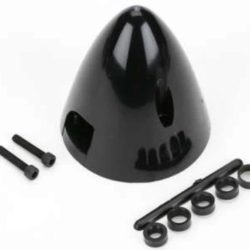 Dubro 267 ogiva bipala nera 45 mm - PCH10022